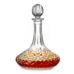 Clearance Godinger Dublin Crystal Captains Decanter