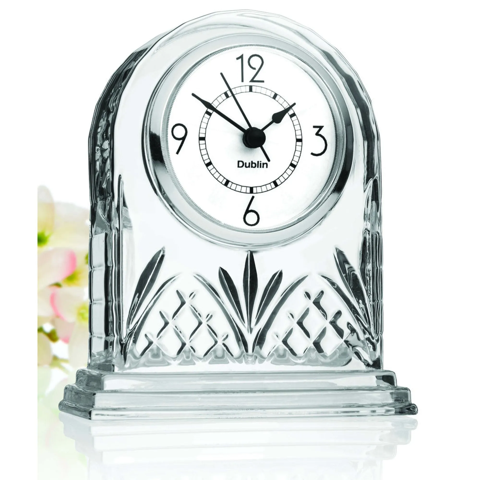 Sale Godinger Dublin Crystal Carriage Clock