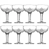 Hot Godinger Dublin Crystal Champagne Coupe, Set of 8