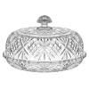 New Godinger Dublin Crystal Covered Pie Dome