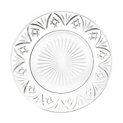 Godinger Dublin Crystal Dinner Plate, Set of 4