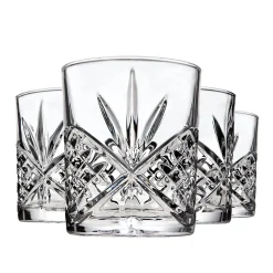 Online Godinger Dublin Crystal Double Old Fashion, Set of 4