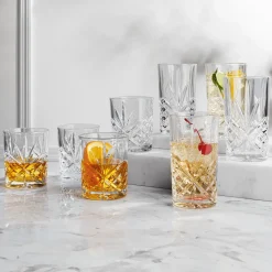 Online Godinger Dublin Crystal Double Old Fashion, Set of 4