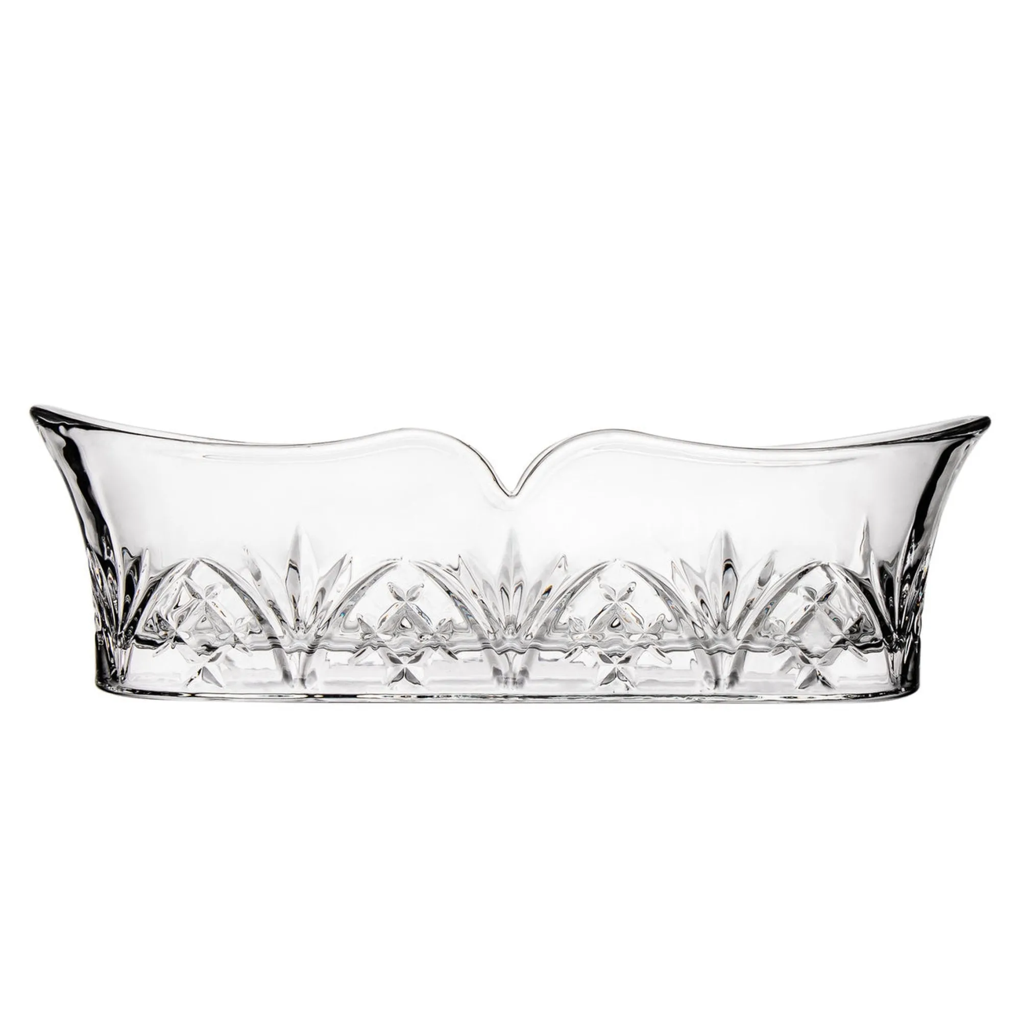 Sale Godinger Dublin Crystal Fork & Spoon Caddy