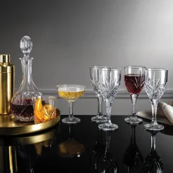 Hot Godinger Dublin Crystal Goblet, Set of 4