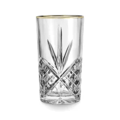 Online Godinger Dublin Crystal Gold Rim Highball, Set of 4