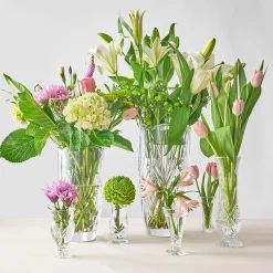 Clearance Godinger Dublin Crystal Large Scalloped Vase