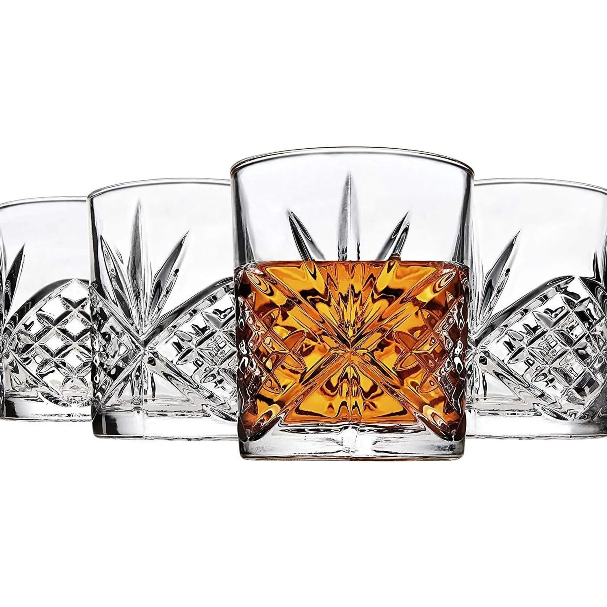 Online Godinger Dublin Crystal 5 Piece Decanter Whiskey Set