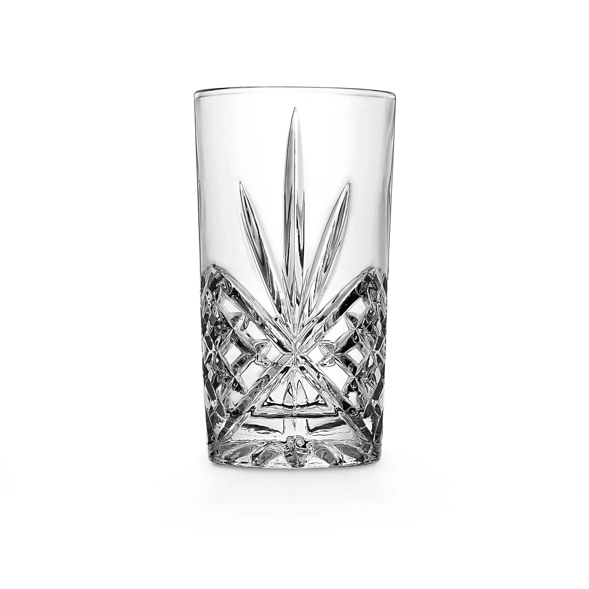 Godinger Dublin Crystal 12 Piece Double Old Fashion, Goblet, & Highball Glassware Set