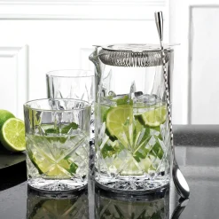 Best Godinger Dublin Crystal 6 Piece Mixing Pitcher Set