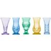 Godinger Dublin Crystal 5 Piece Spring Bud Vase Set