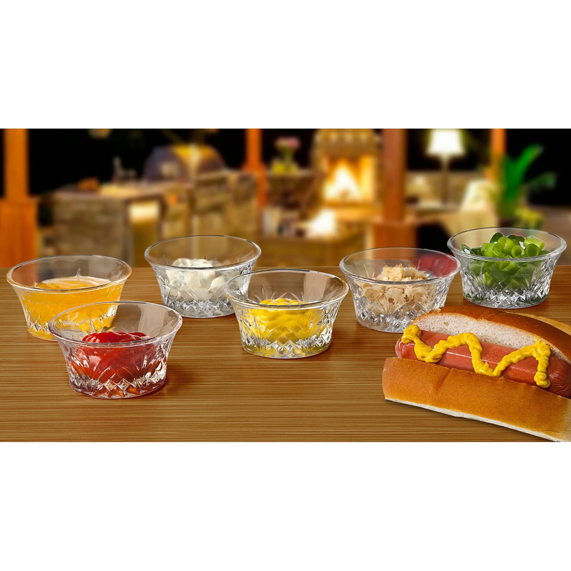Sale Godinger Dublin Crystal Prep Bowl, Set of 6