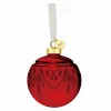 Sale Godinger Dublin Crystal Red Ornament