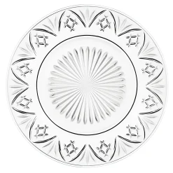Outlet Godinger Dublin Crystal Salad Plate, Set of 4