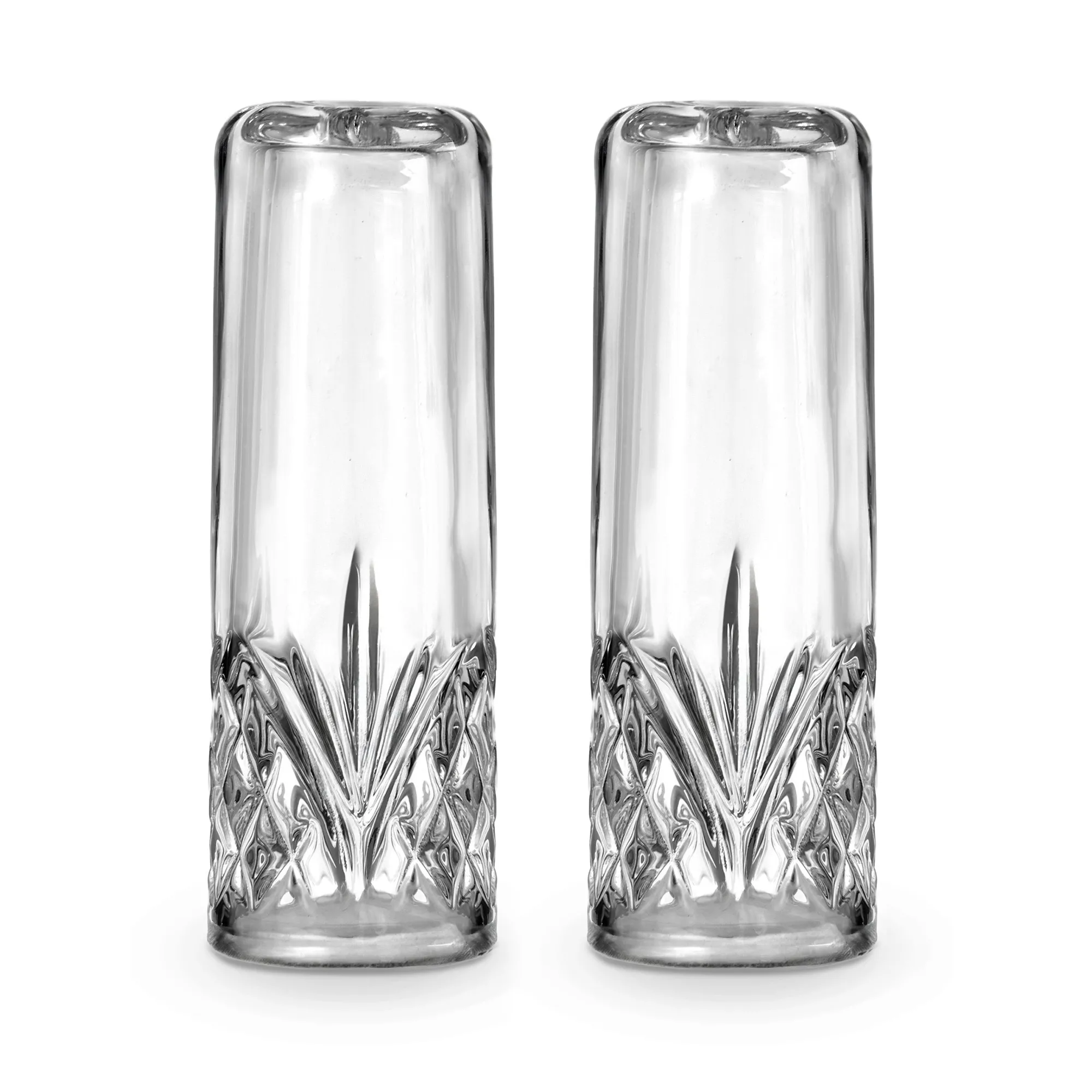 Clearance Godinger Dublin Crystal Salt & Pepper Shaker Set