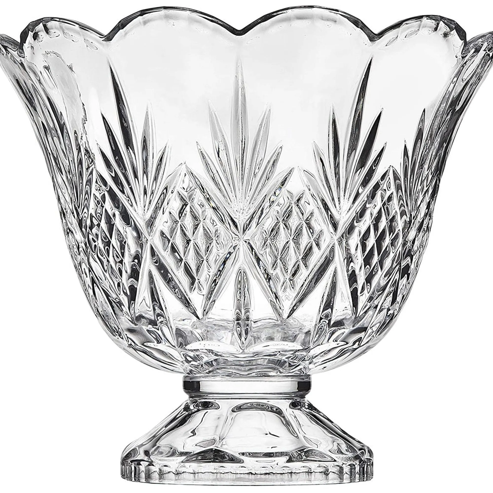 Outlet Godinger Dublin Crystal Scalloped 10 Piece Punch Set