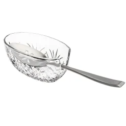Hot Godinger Dublin Crystal Spoon Rest Caddy