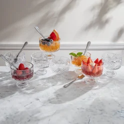 Hot Godinger Dublin Crystal Tasters Trifle 16 Piece Set
