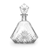 New Godinger Dublin Crystal Triangle Decanter