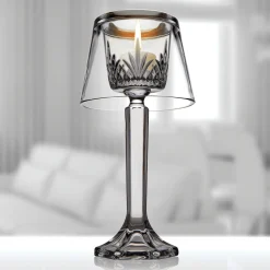 Hot Godinger Dublin Crystal Votive Holder Lamp
