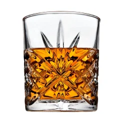New Godinger Dublin Crystal Whiskey Shot Glass, Set of 6