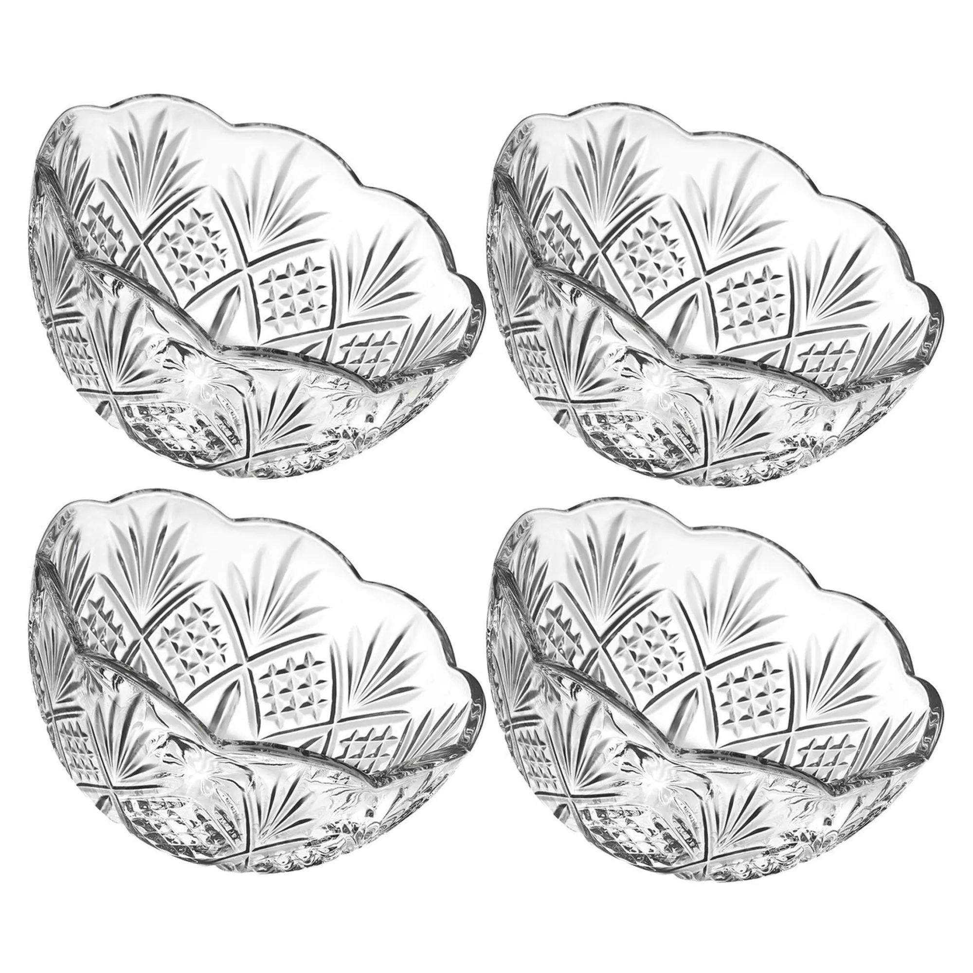 Clearance Godinger Dublin Small Dessert Bowl, Set of 4