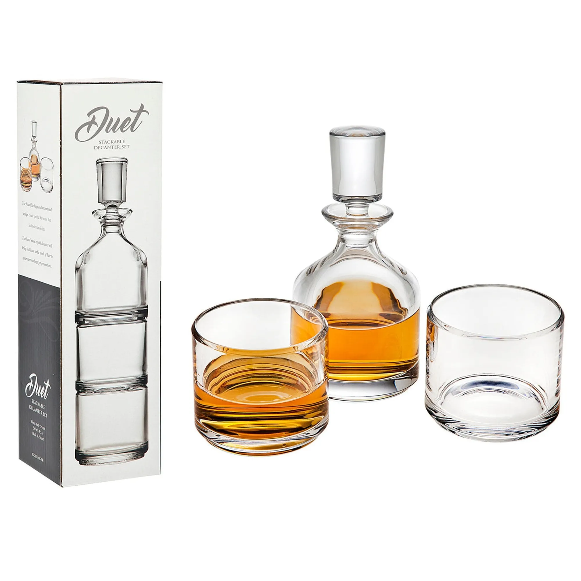 Discount Godinger Duet Stacking Decanter
