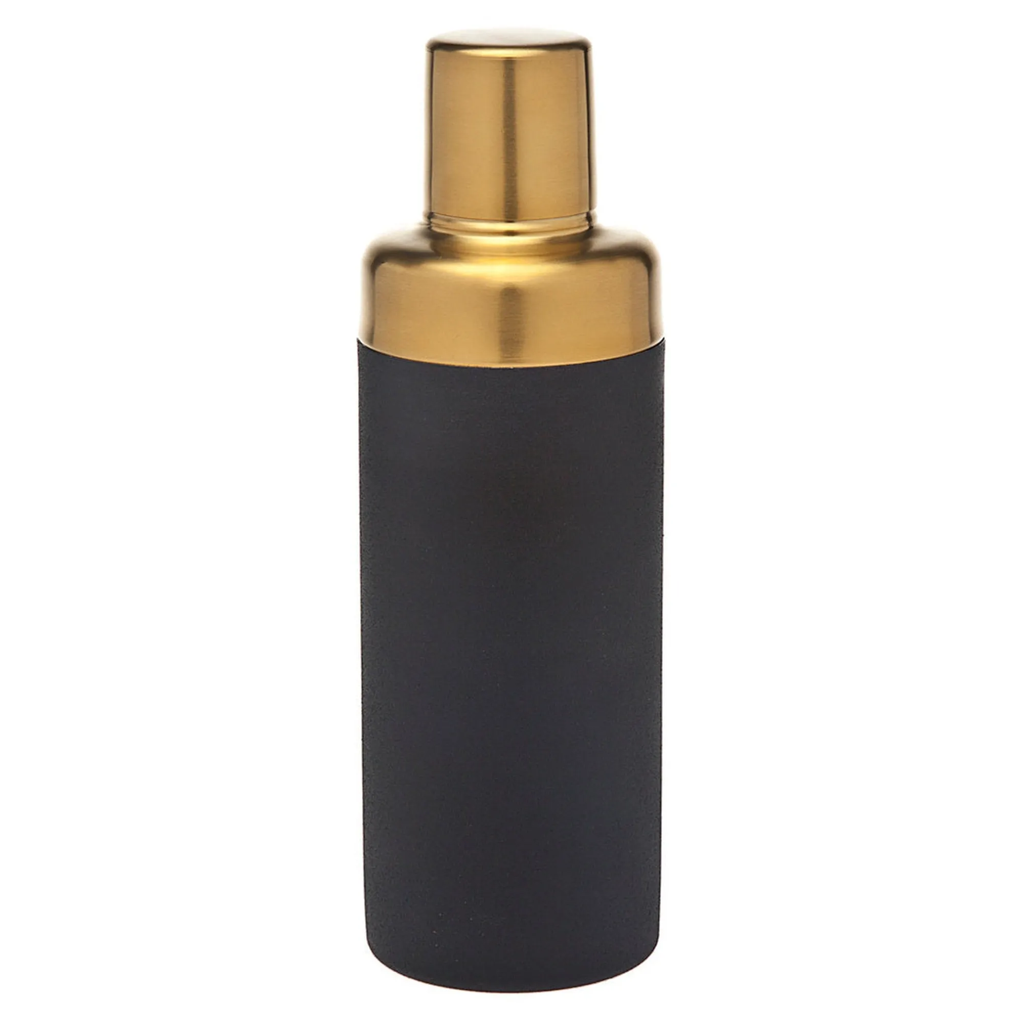 Hot Godinger Encalmo Textured Black & Gold Cocktail Shaker