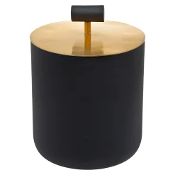 Hot Godinger Encalmo Textured Black & Gold Ice Bucket