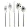 Sale Godinger Esagono Mirrored 18/10 Stainless Steel 20 Piece Flatware Set, Service For 4