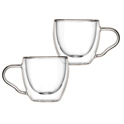 Online Godinger Espresso Double Wall Cup, Set of 2