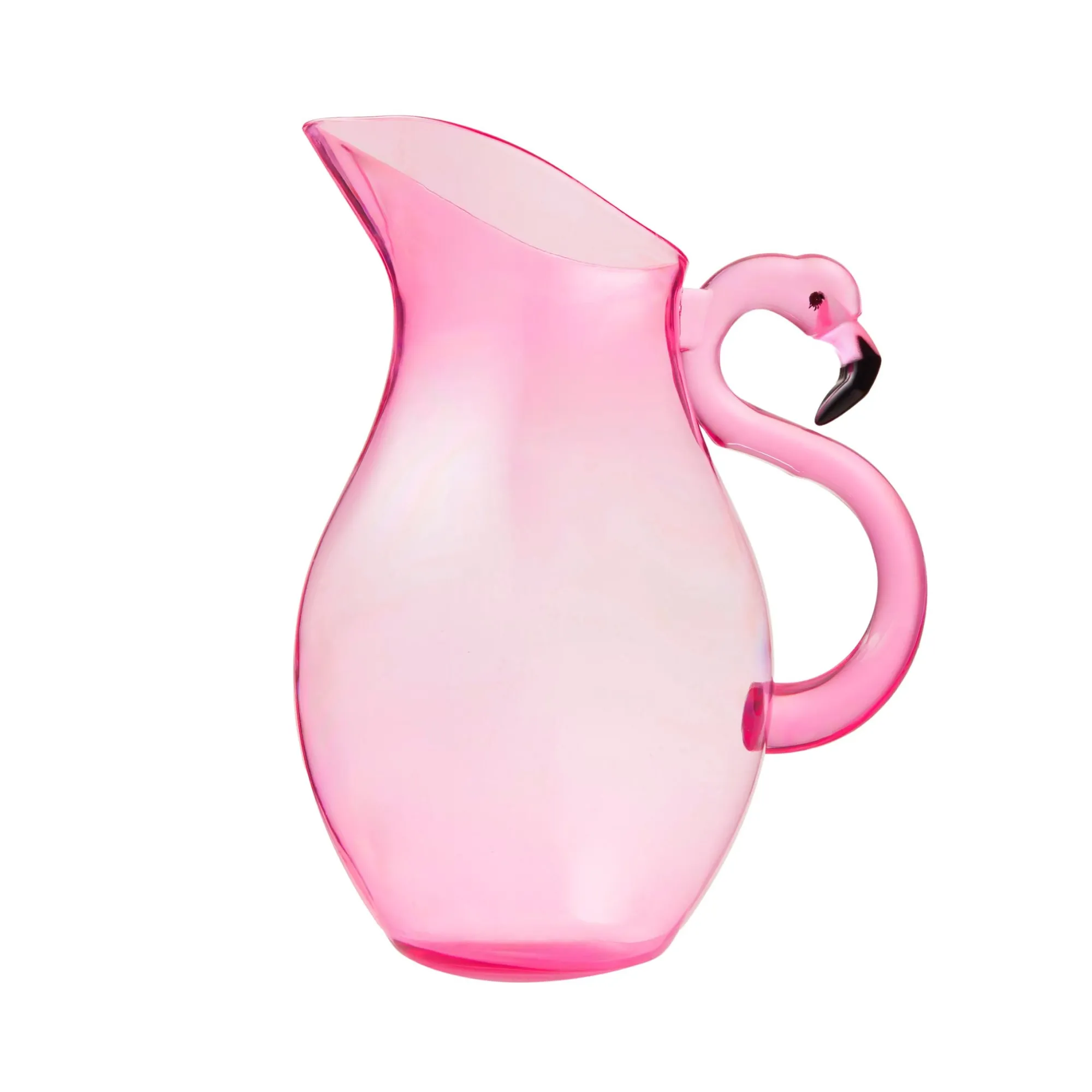 New Godinger Flamingo Acrylic Beverage Pitcher