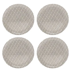 Hot Godinger Geometric Melamine Dinner Plate, Set of 4