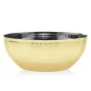 Clearance Godinger Gold Hammered Nut Bowl