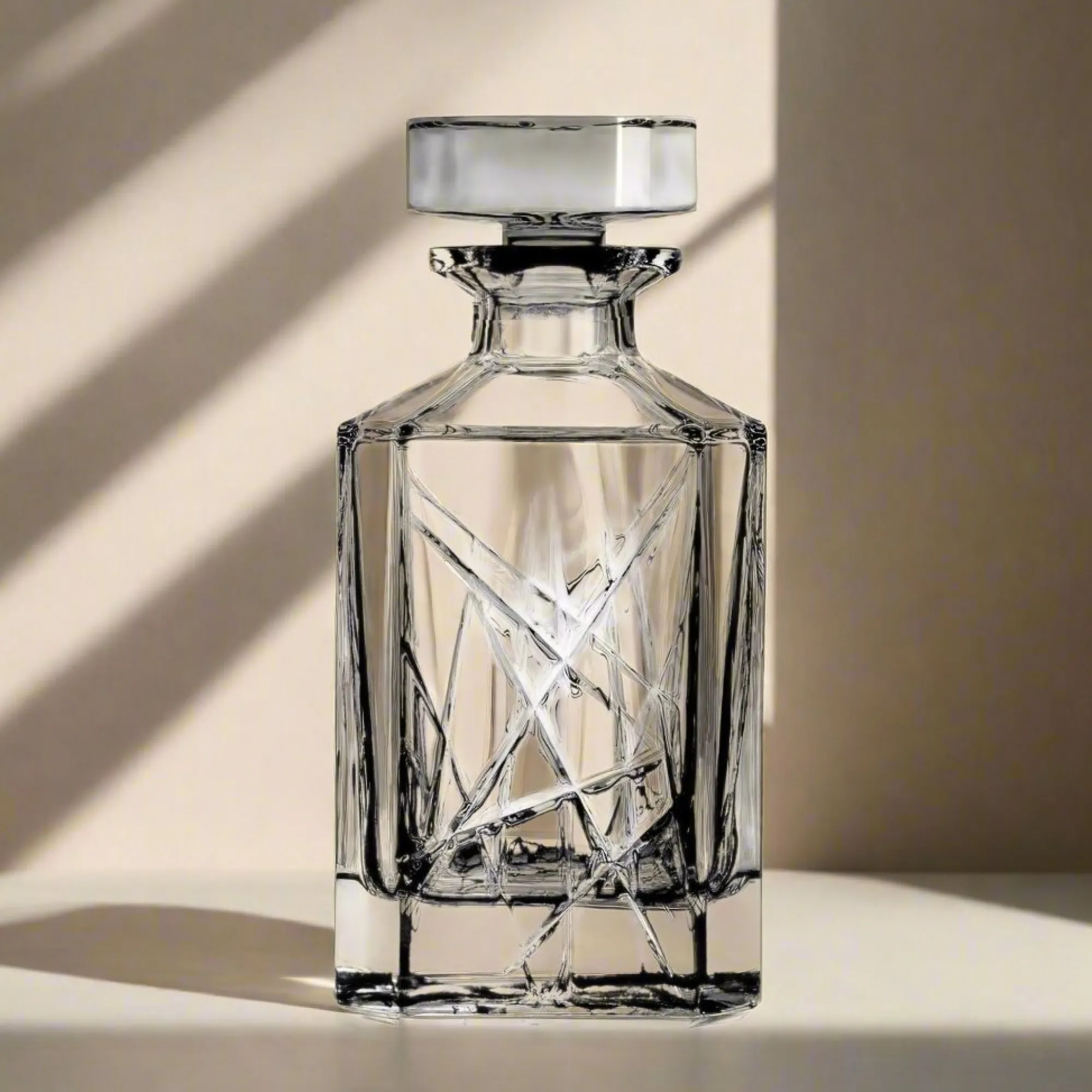 Clearance Godinger Graffiti Whiskey Decanter