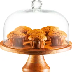 Outlet Godinger Grove Cake Stand & Dome