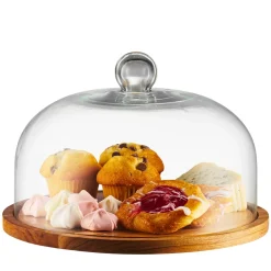 Outlet Godinger Grove Cake Stand & Dome