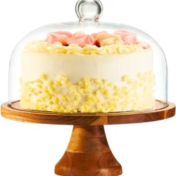 Outlet Godinger Grove Cake Stand & Dome