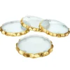 Discount Godinger Harper Gold Edge Coaster Set