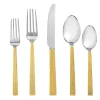 Outlet Godinger Harrington 18/10 Gold 20 Piece Flatware Set, Service For 4
