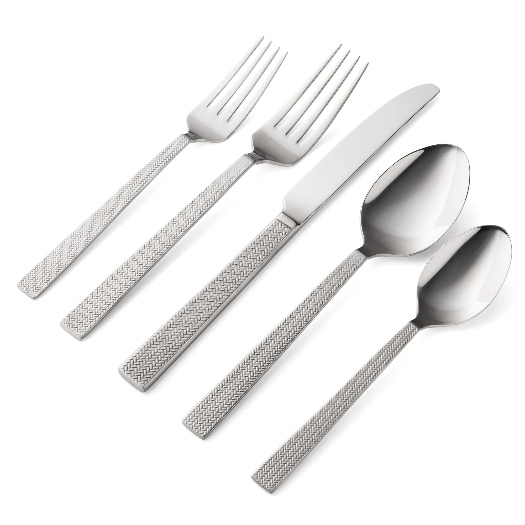 Discount Godinger Harrington 18/10 Stainless Steel 20 Piece Flatware Set, Service For 4