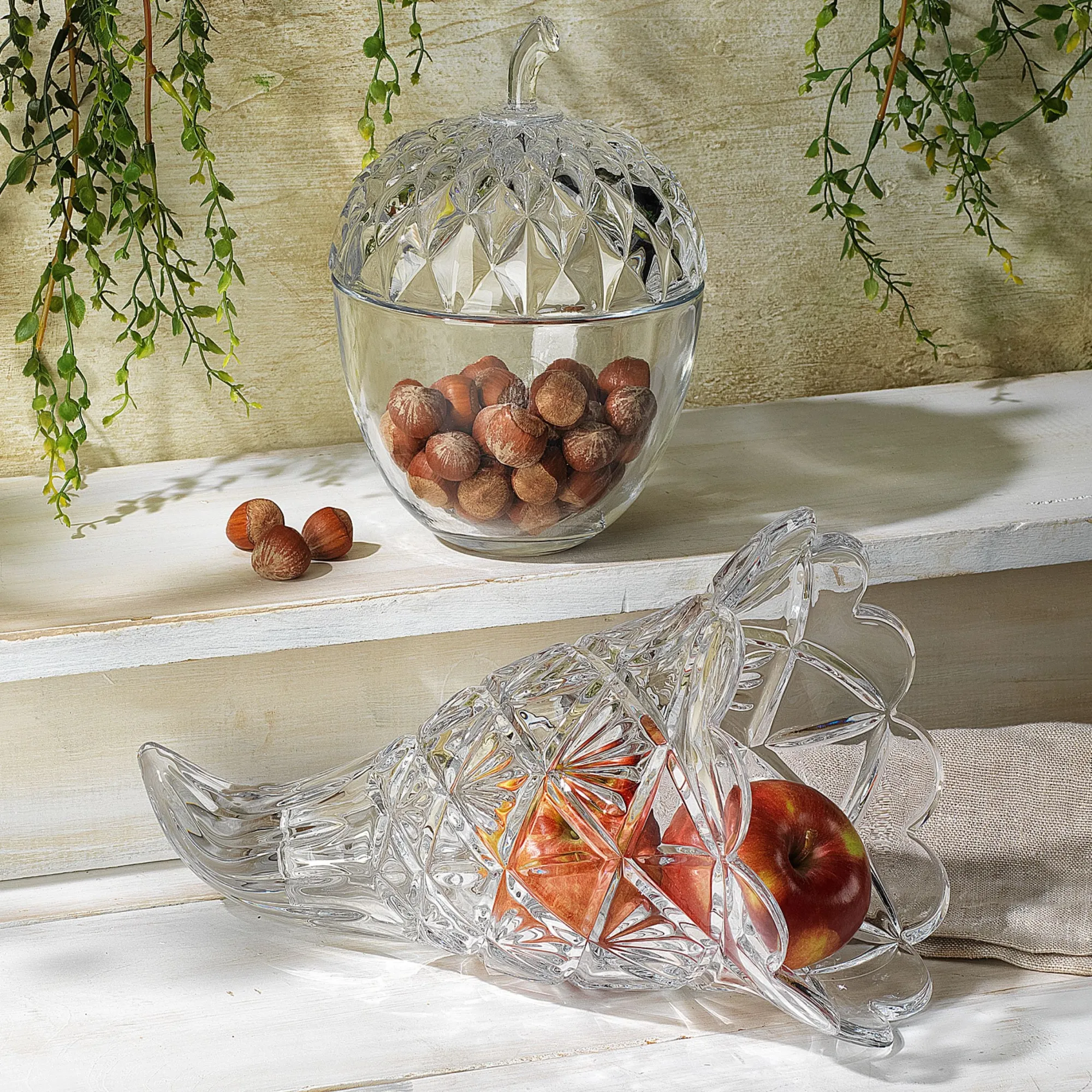 Outlet Godinger Harvest Acorn Jar