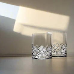Hot Godinger Hatch Double Old Fashion, Set of 4