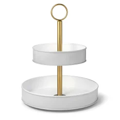 Discount Godinger Havana Two Tiered Serving Stand