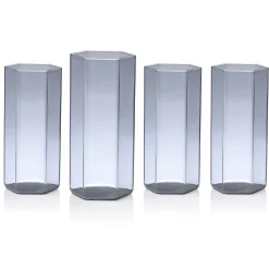 Discount Godinger Helix Smoke Highball, Set of 4
