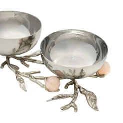 Hot Godinger Hyaline Pink Appetizer Server