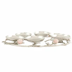 Sale Godinger Hyaline Pink Seder Plate
