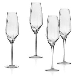 Hot Godinger Isla Flute, Set of 4