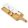 Hot Godinger Jumelle Double Cheese Board Set with Cheese Knife