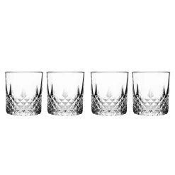 Godinger Kronos Double Old Fashion, Set of 4